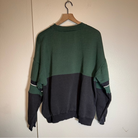 VINTAGE NFL LEE SPORTS GREEN BAY PACKERS embroidered two tone crewneck XL - Picture 5 of 5